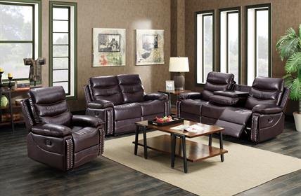 baxter brown reclining sofa set