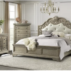 beige antique bedroom set