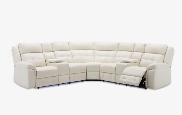 Electra White Sectional