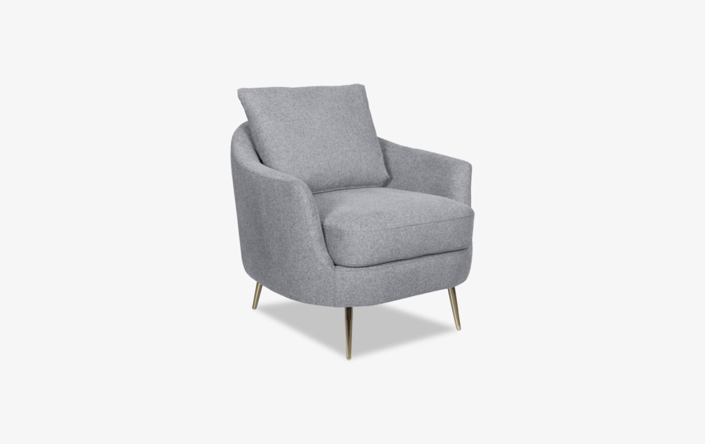 Lincoln Gray Accent Chair