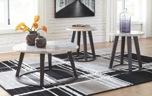 Luvoni Coffee & 2 End Table Set