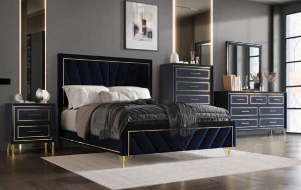 Giovanni Blue Bedroom