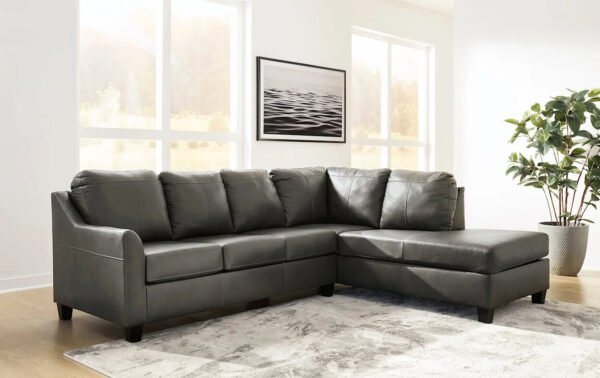 Valderno Leather Sectional