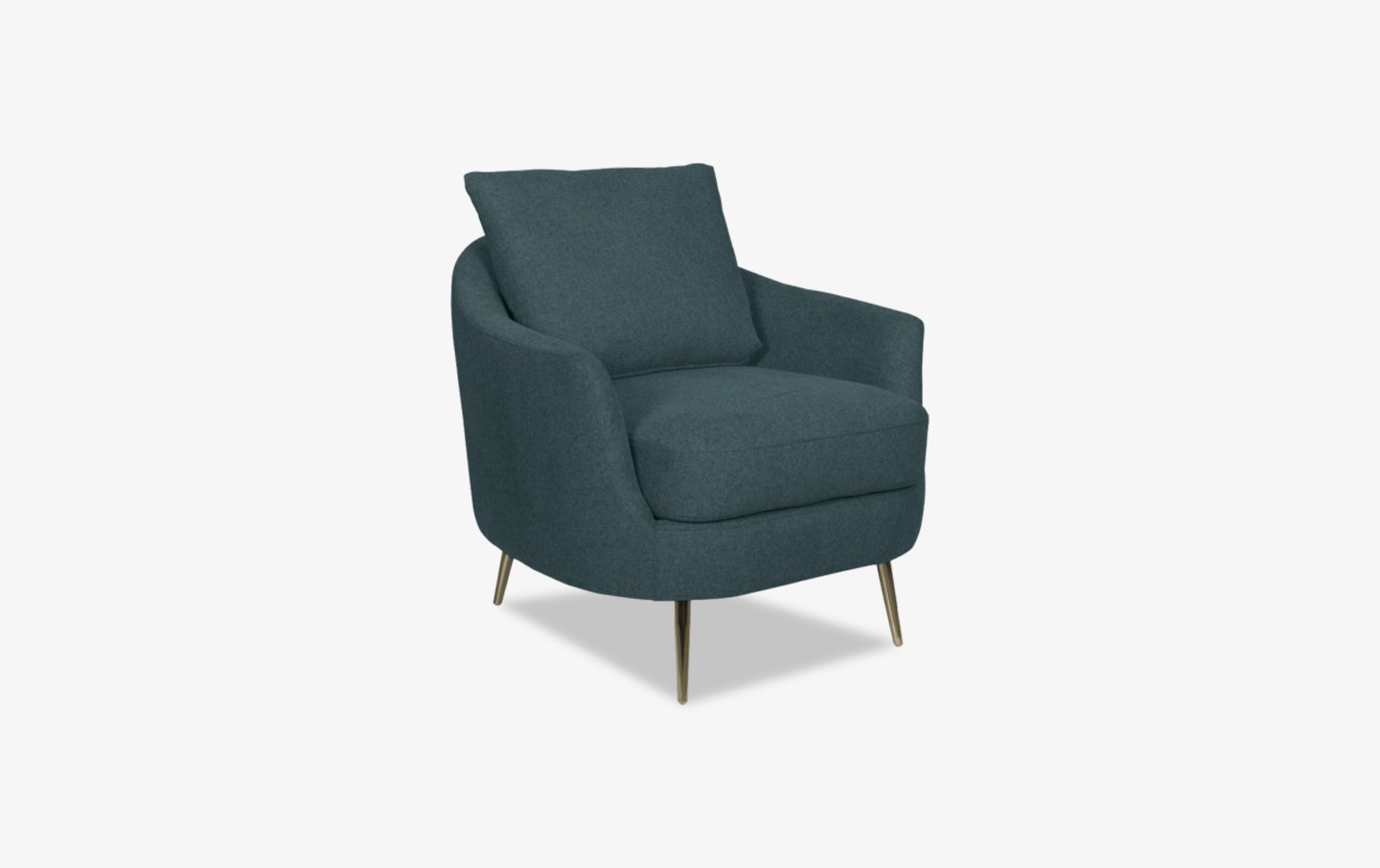 Lincoln Teal Accent Chair