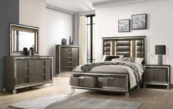 Twenty Nine Gray Bedroom set