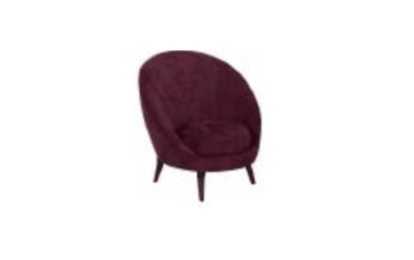 Mina Burgundy Accent Chair