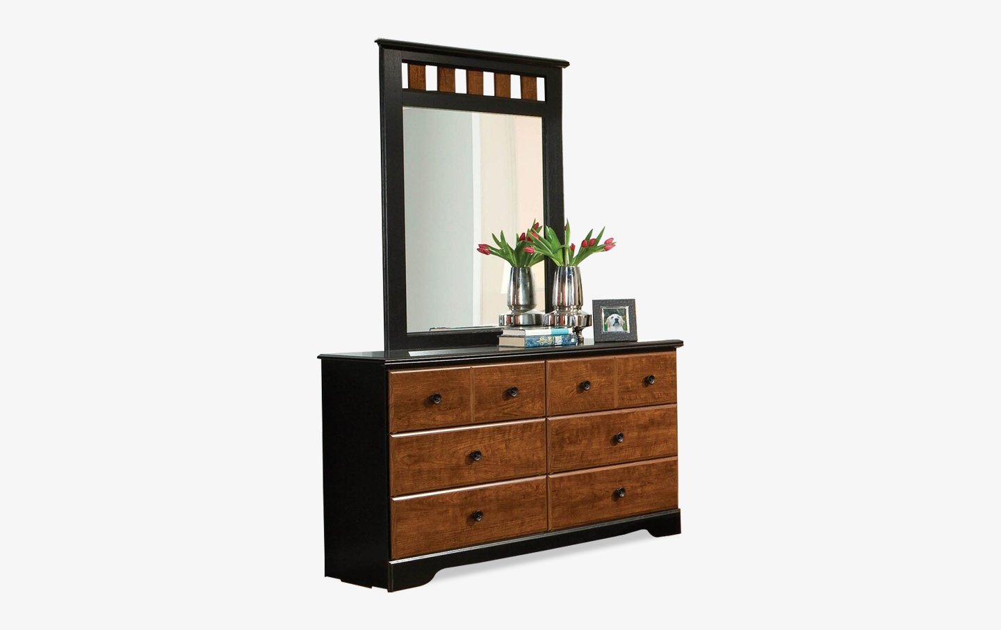 Steelwood Dresser & Mirror