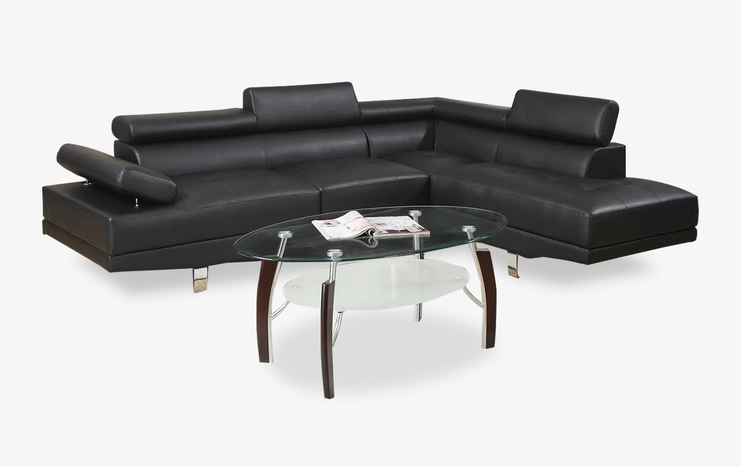 Armadale Black Sectional
