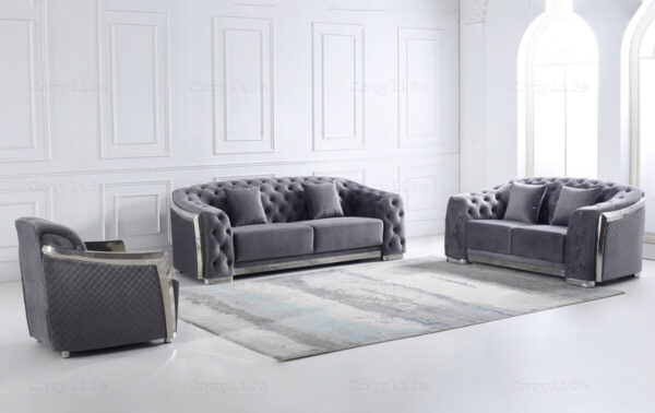 Miami Gray Living Room