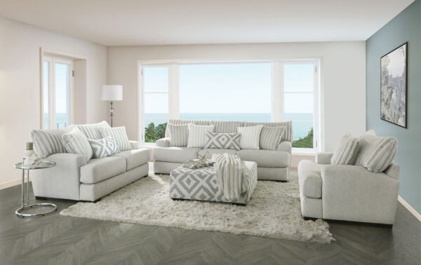 Mondo Silver Living Room Set