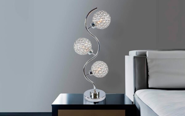 Crystal Global Table Lamp