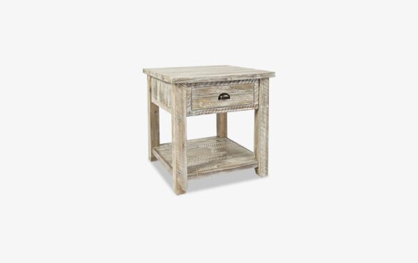 Artisan’s Craft White Wash End Table