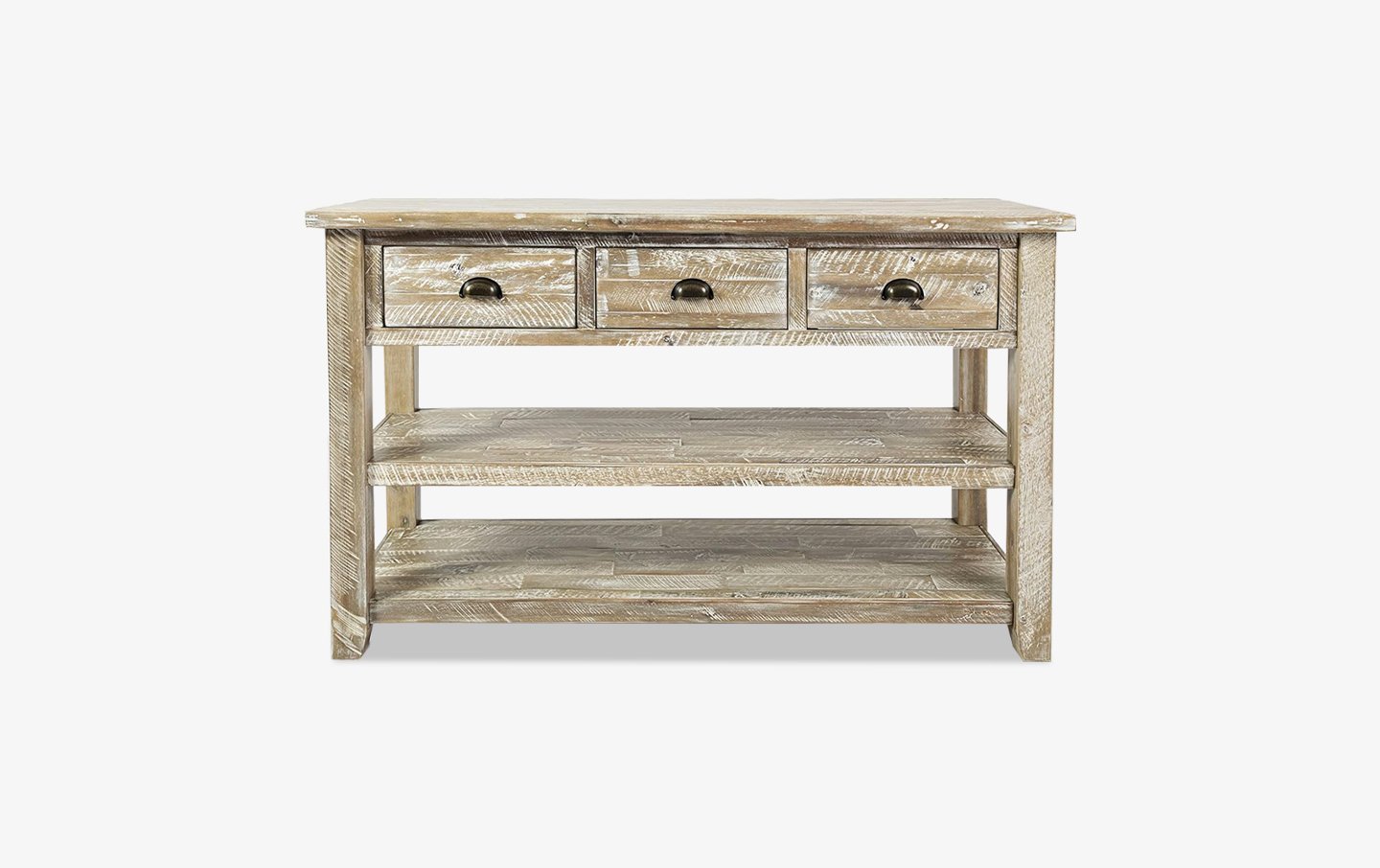 Artisan’s Craft White Wash Console Table