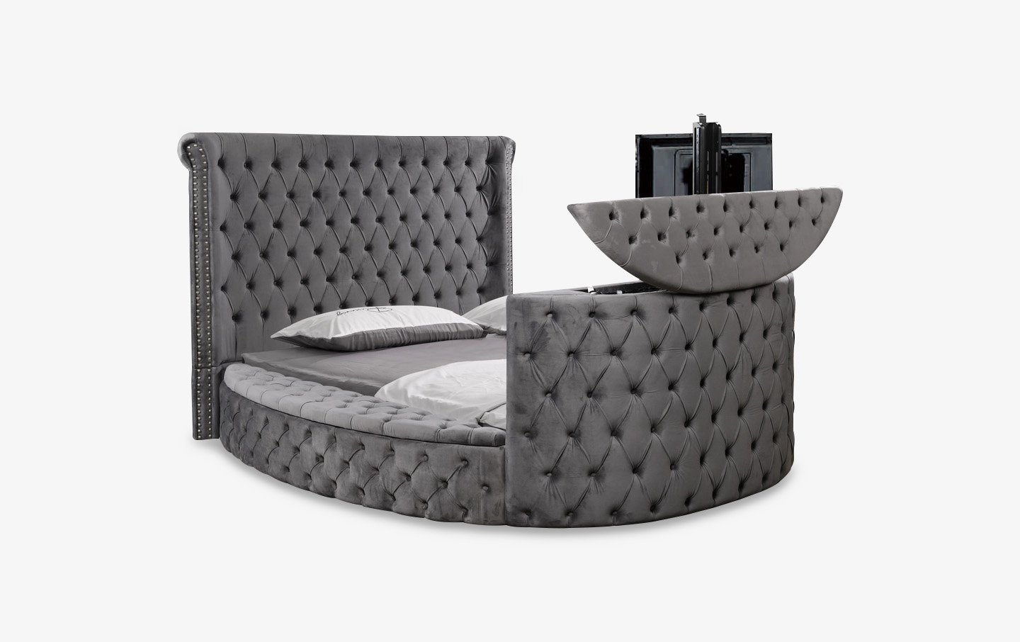 Voltare Bed Gray