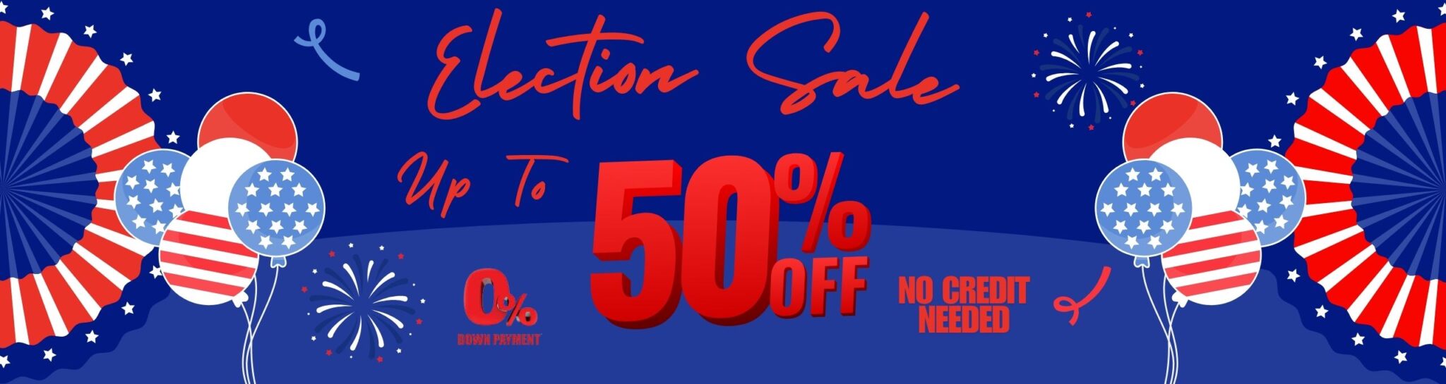FD Election sale website banner