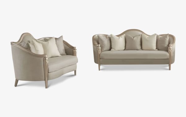 Villa Cherie Sofa and Loveseat - 01