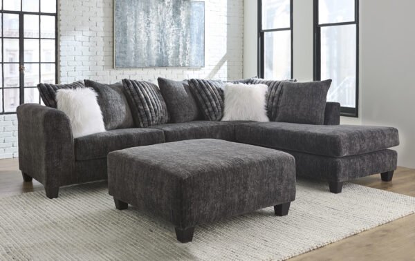 Dalhart Galactic Charcoal Sectional 04