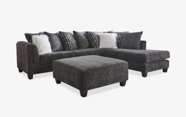 Dalhart Galactic Charcoal Sectional