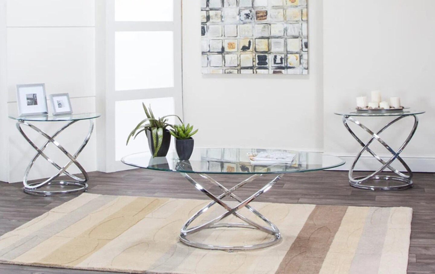 Gyro Coffee Table Set