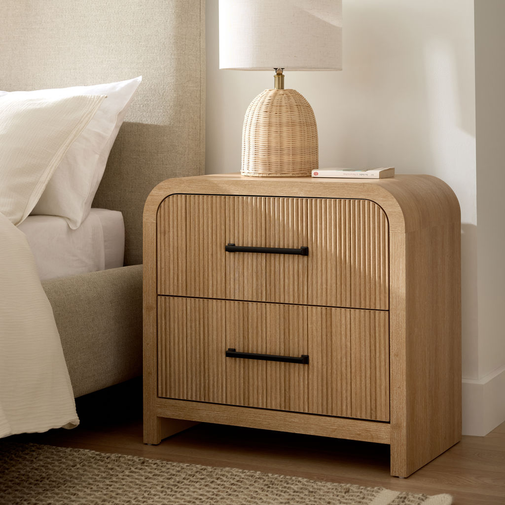 nightstand for bedside convenience