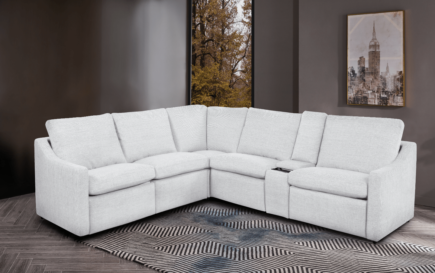 Lana Power Reclining Sectional